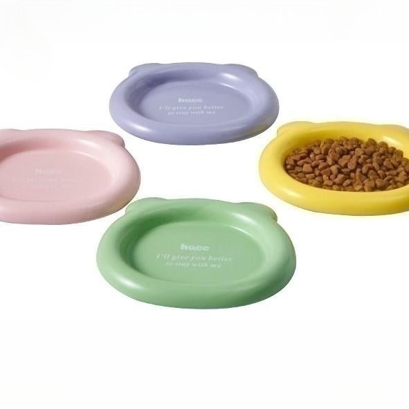 7189 Korean-Inspired Ceramic Cat and Dog Dish:Pawesome Purrfection