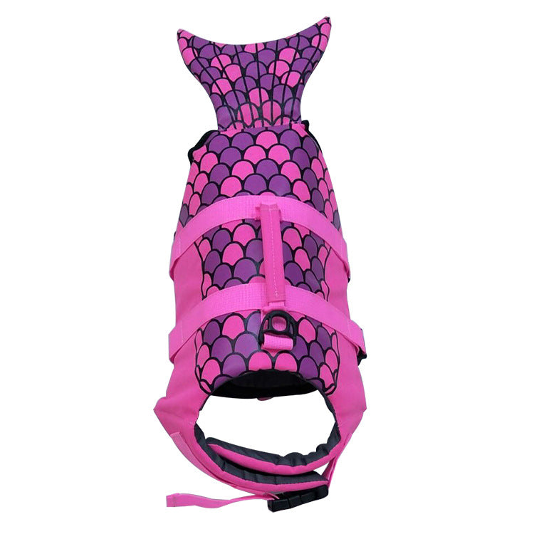 2268 Shark & Mermaid Dog Life Jackets - Safe and Stylish Pet Swimwear
