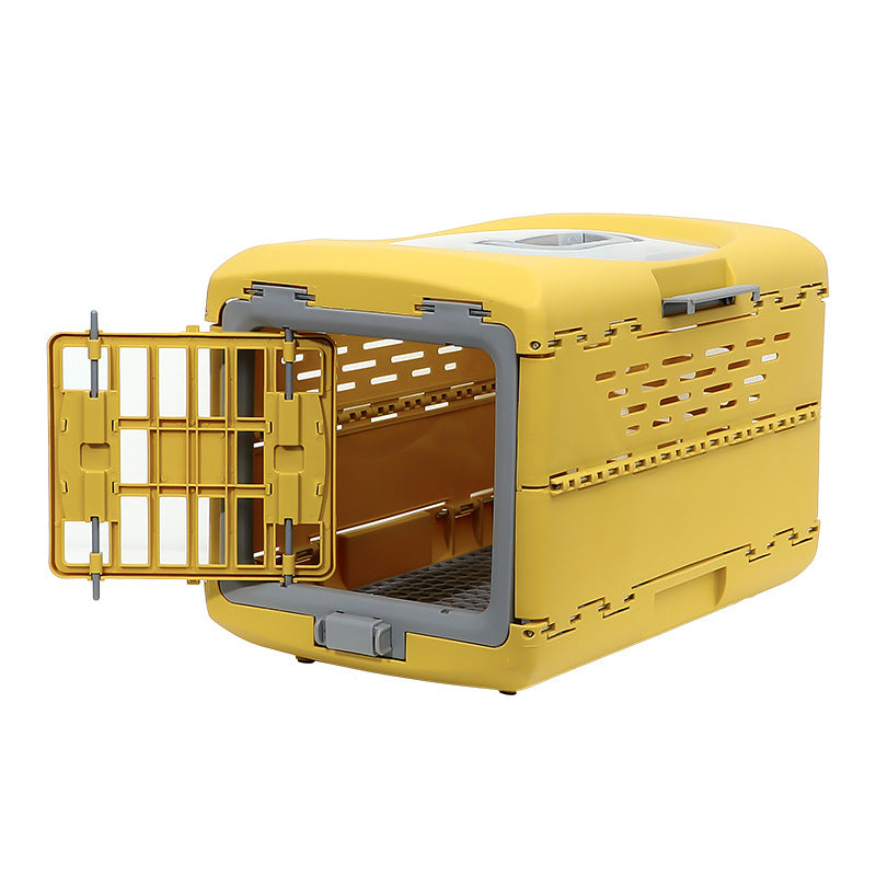 9264 Foldable Pet Carrier for Cats and Dogs - Portable Travel Crate
