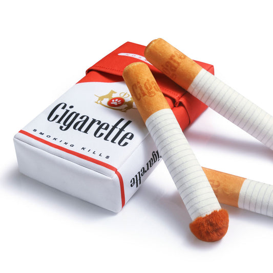 3319 Realistic Cigarette Box Squeaky Dog Toy – Fun, Durable, and Treat-Hiding