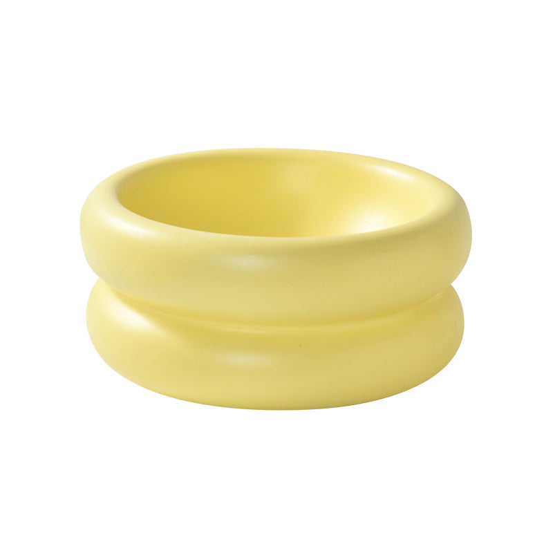 7187 Chubby Circle Pet Bowls - Adding Whimsy to Mealtime