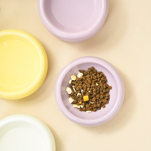 7187 Chubby Circle Pet Bowls - Adding Whimsy to Mealtime