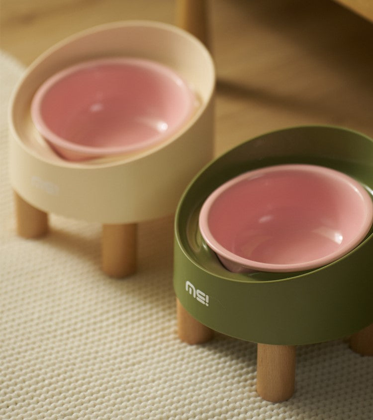 7297 Elevated Anti-Spill Pet Bowl – Ergonomic, Easy to Clean, Perfect for Mess-Free Mealtime