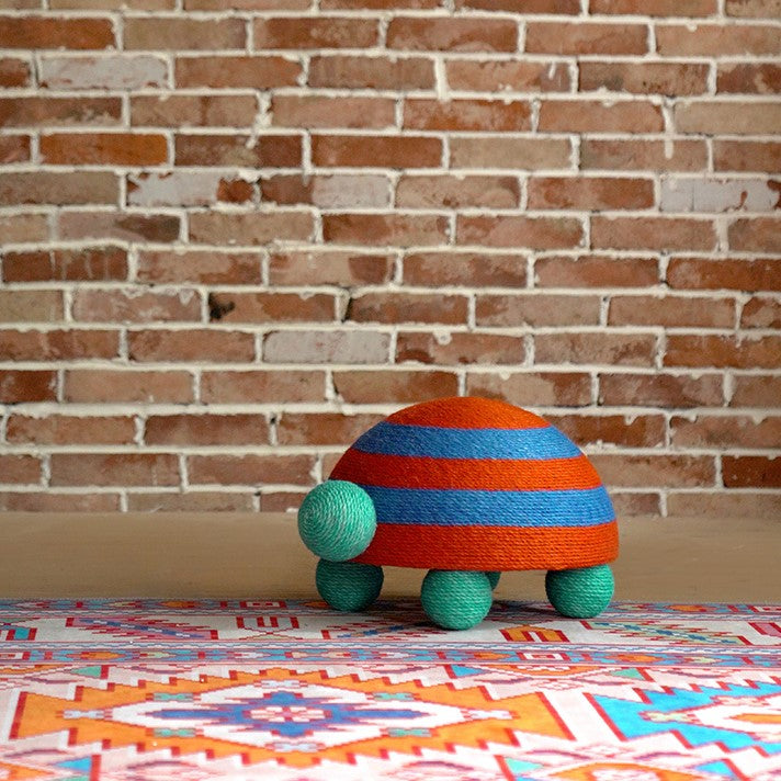 6146b Balloon Stripe Turtle Cat Scratcher