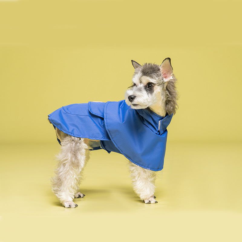 2237 Dapper Dog Rain Cape - Stay Dry in Style!