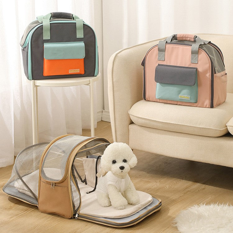 9315 Ventilated Pet Backpack & Tent Combo – All-in-One Travel Companion for Pets