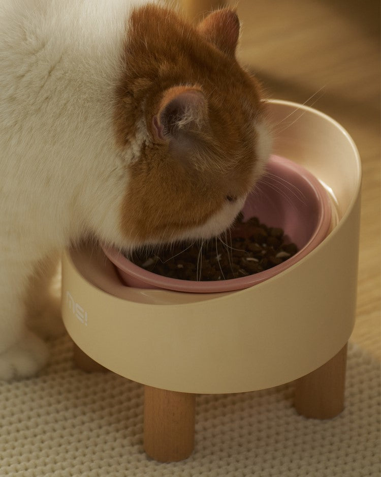 7297 Elevated Anti-Spill Pet Bowl – Ergonomic, Easy to Clean, Perfect for Mess-Free Mealtime