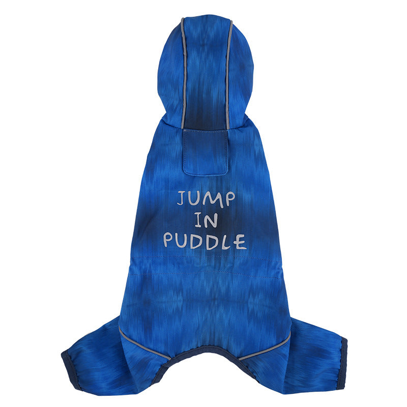 2217 Trendy Rainwear for Stylish Pup - Camo Canine Elegance