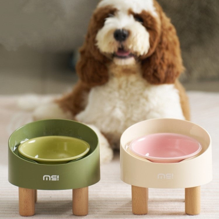 7297 Elevated Anti-Spill Pet Bowl – Ergonomic, Easy to Clean, Perfect for Mess-Free Mealtime