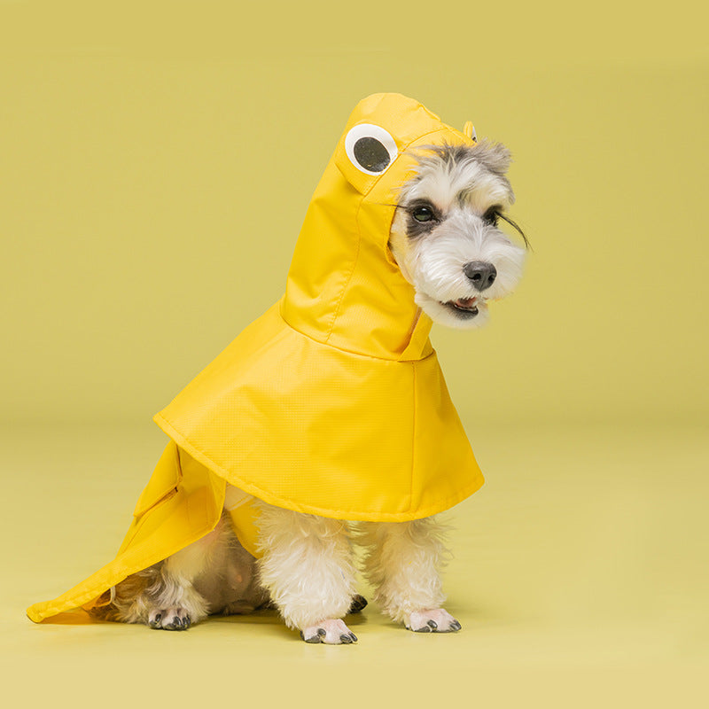 2237 Dapper Dog Rain Cape - Stay Dry in Style!