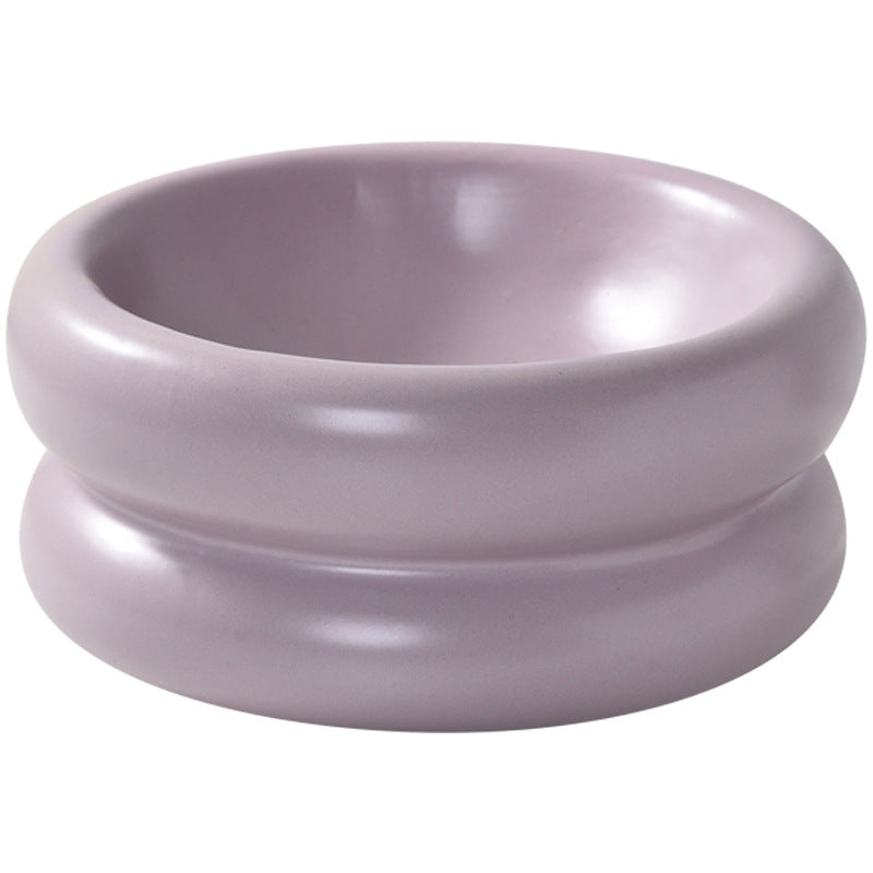 7187 Chubby Circle Pet Bowls - Adding Whimsy to Mealtime