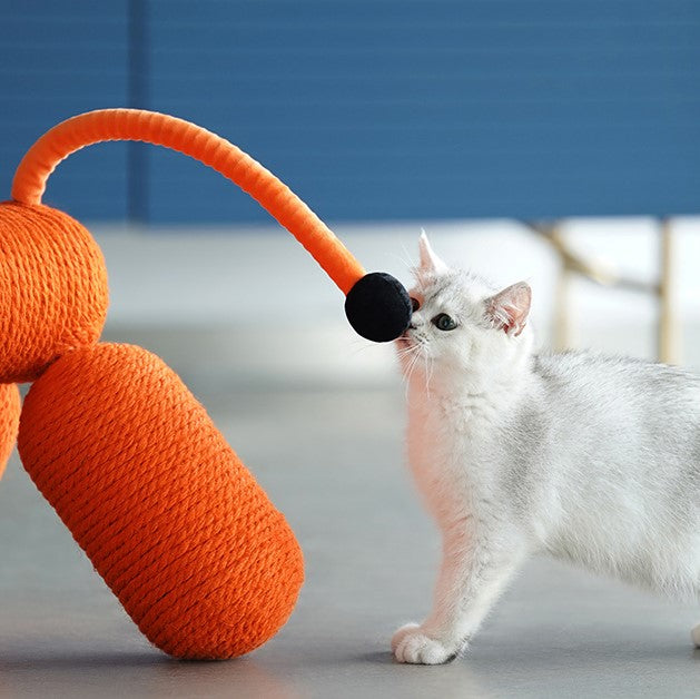 6146 Whimsical Balloon Adventure for Your Cat - Félicette's Playful Climber!