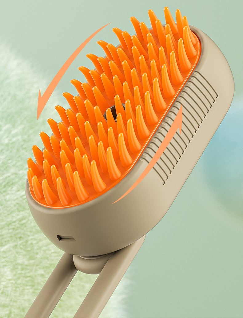 8228 Pet Spray Massage Comb – Grooming Bliss with a Touch of Relaxation