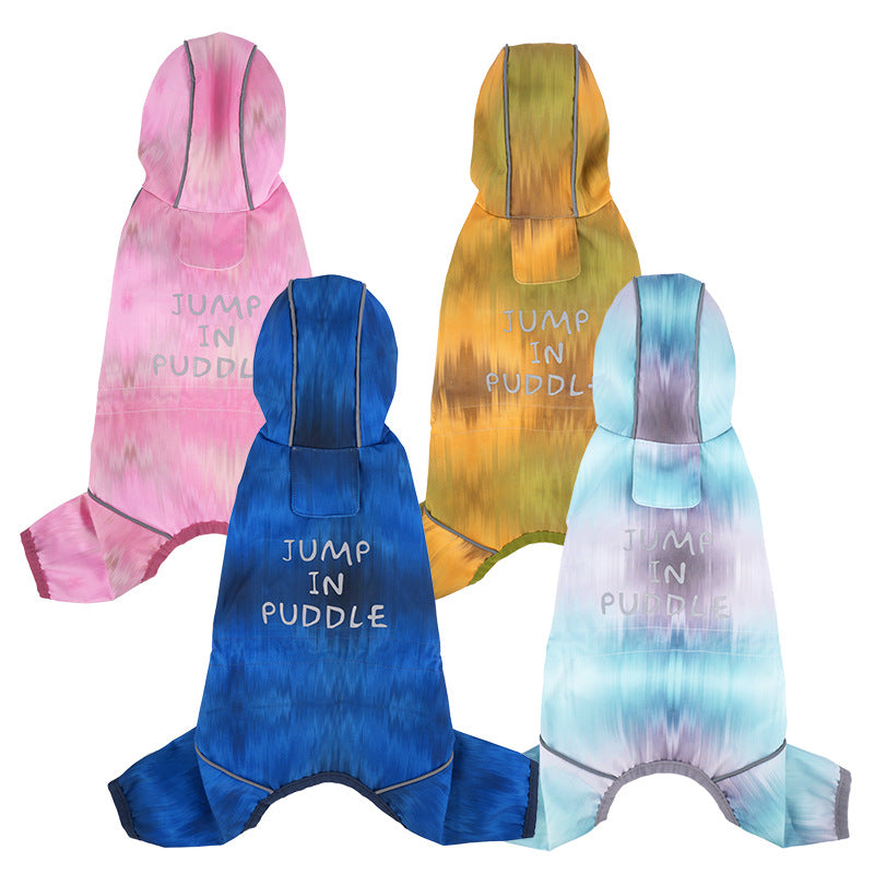 2217 Trendy Rainwear for Stylish Pup - Camo Canine Elegance