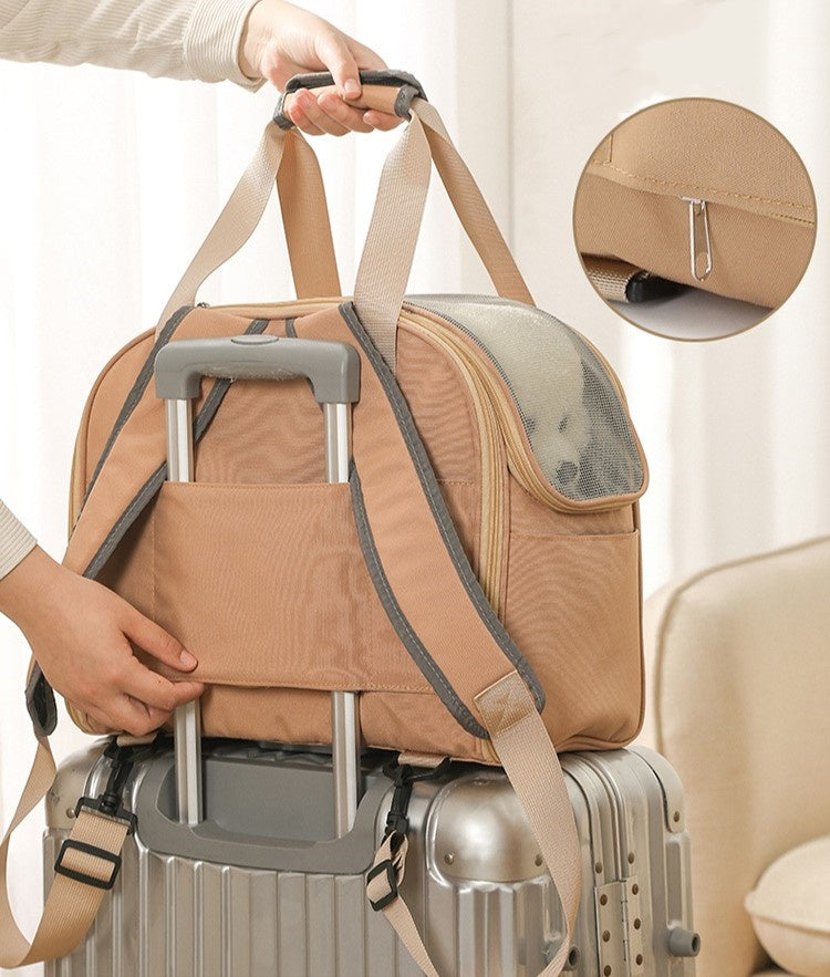 9315 Ventilated Pet Backpack & Tent Combo – All-in-One Travel Companion for Pets