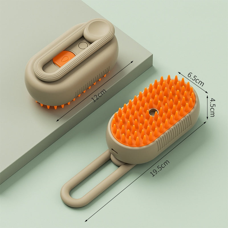 8228 Pet Spray Massage Comb – Grooming Bliss with a Touch of Relaxation