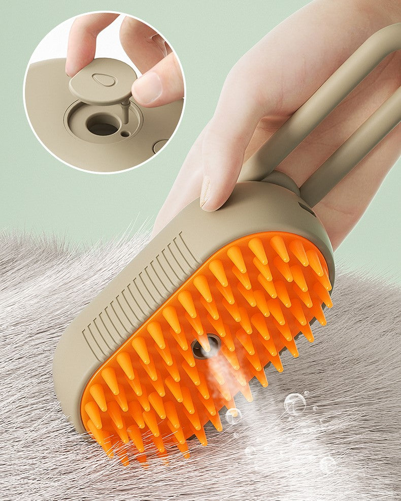 8228 Pet Spray Massage Comb – Grooming Bliss with a Touch of Relaxation