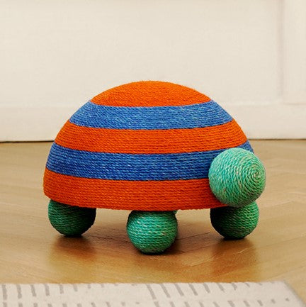 6146b Balloon Stripe Turtle Cat Scratcher