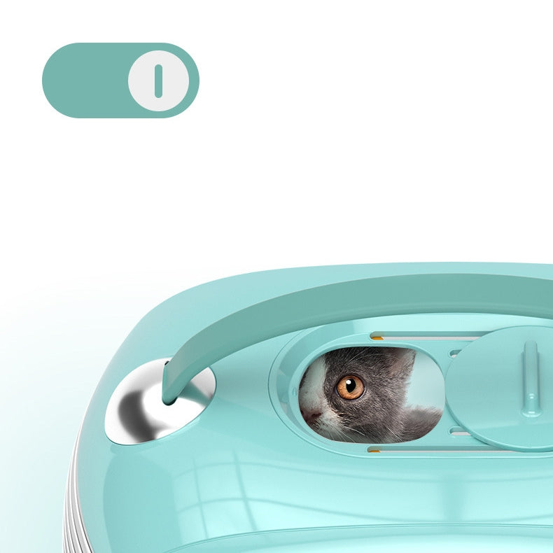 9201 Retro Radio-Styled Pet Carrier Backpack for Cats - Spacious, Ventilated, and Stylish