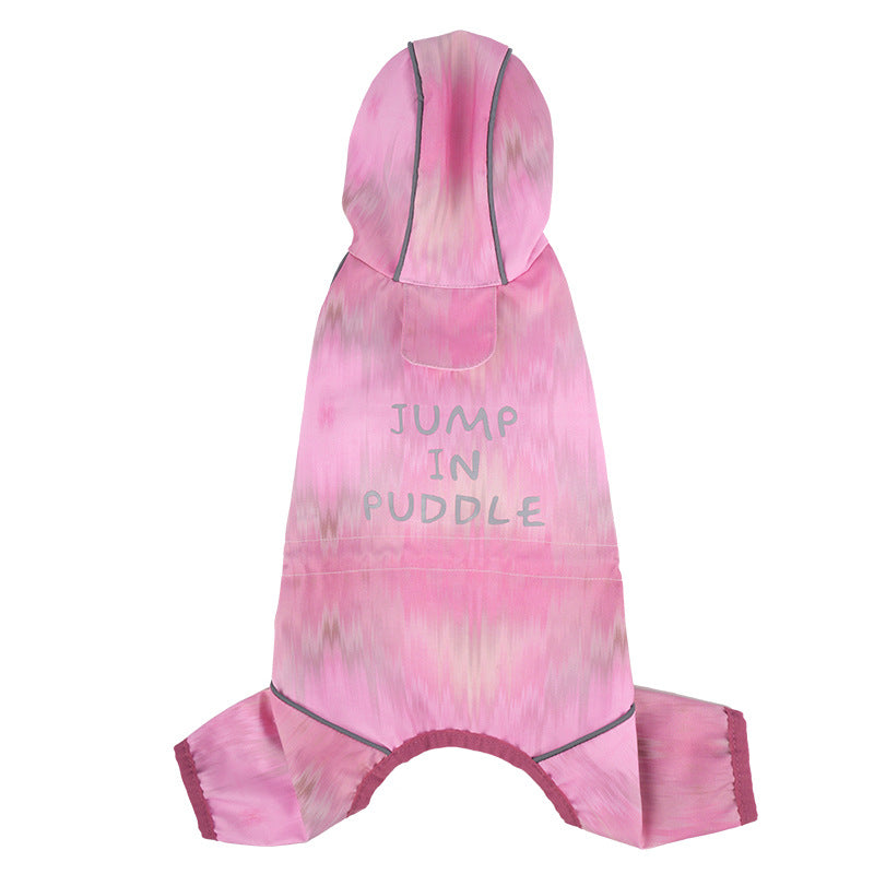 2217 Trendy Rainwear for Stylish Pup - Camo Canine Elegance