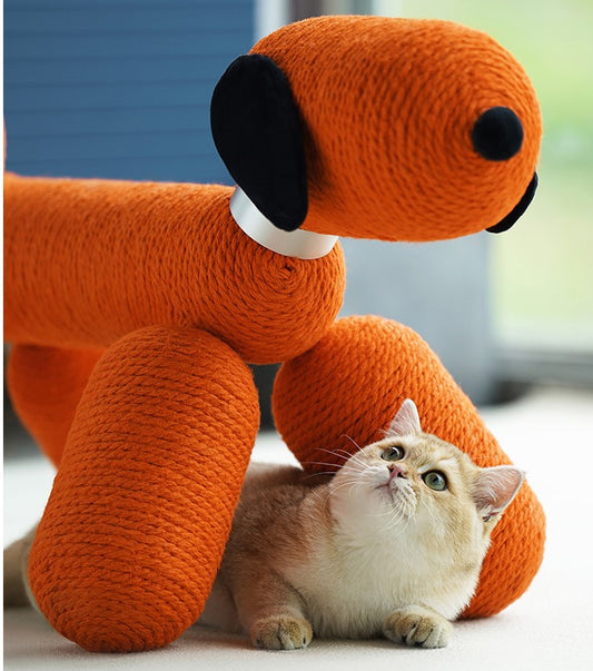 6146 Whimsical Balloon Adventure for Your Cat - Félicette's Playful Climber!