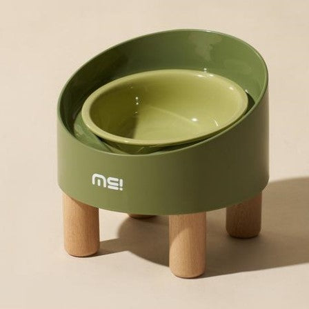 7297 Elevated Anti-Spill Pet Bowl – Ergonomic, Easy to Clean, Perfect for Mess-Free Mealtime
