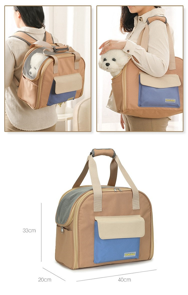 9315 Ventilated Pet Backpack & Tent Combo – All-in-One Travel Companion for Pets